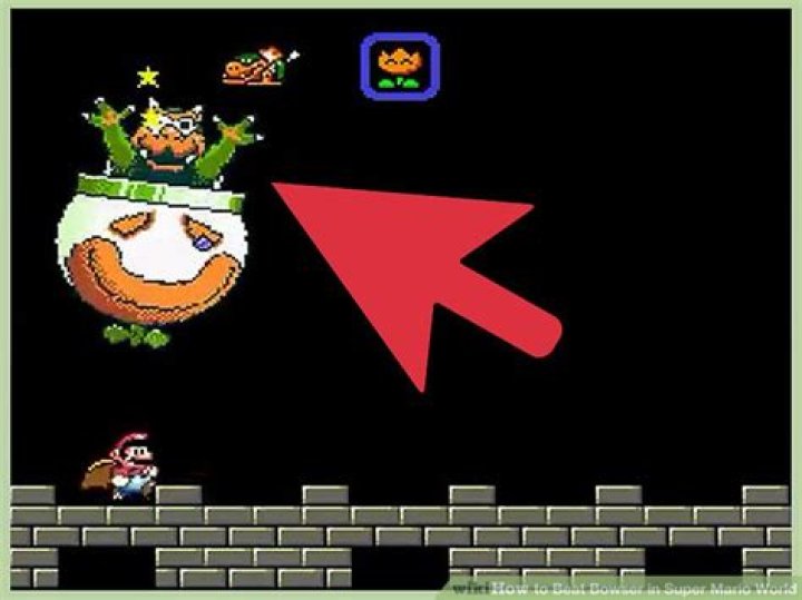 How to beat Bowser in Super Mario World?