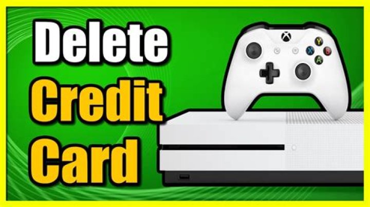 【How-to】Delete card from xbox account