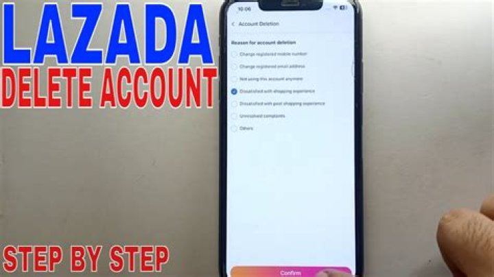 【How-to】Delete lazada account - Howto.org