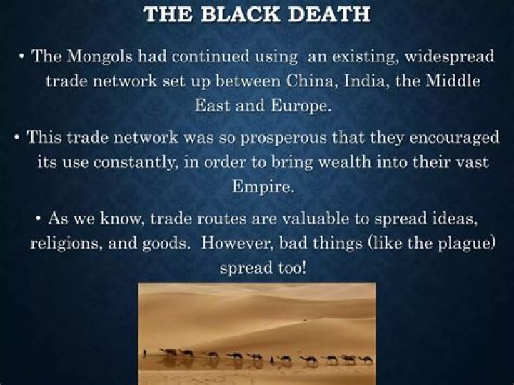 【How-to】Did the mongols cause the black death