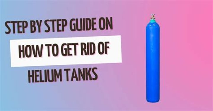 How to Dispose of Helium Tank: Recyling & Disposal Helium Tank
