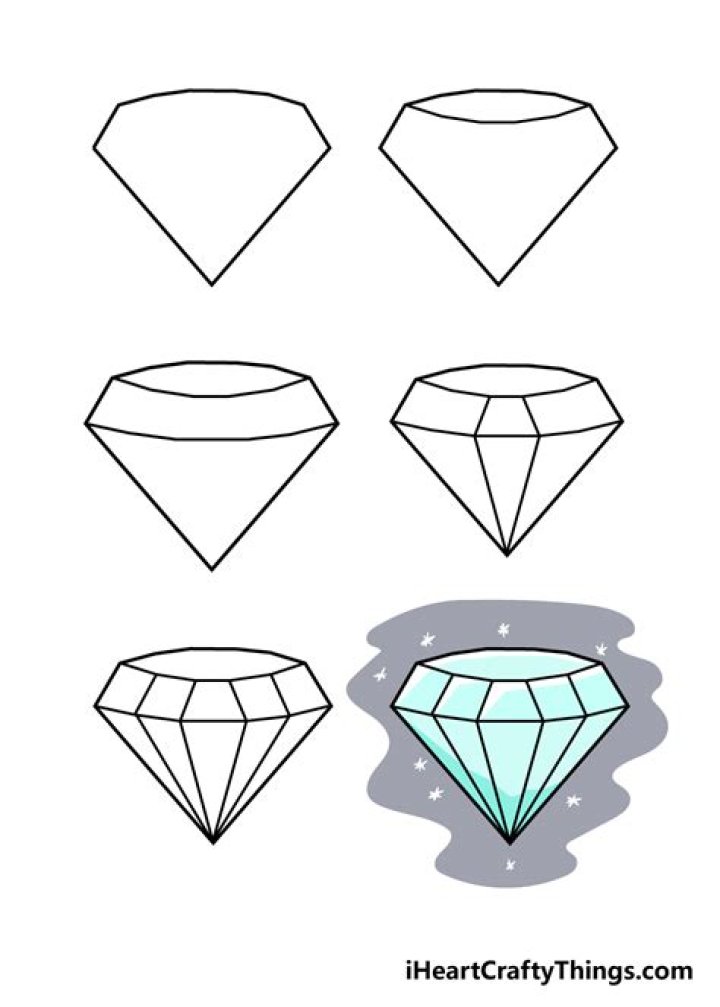 How to Draw a Diamond