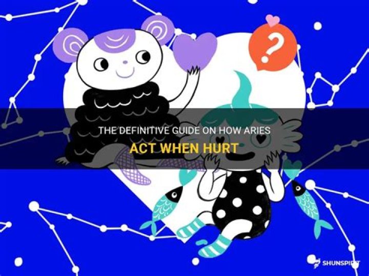 【How-to】How aries act when hurt - Howto.org