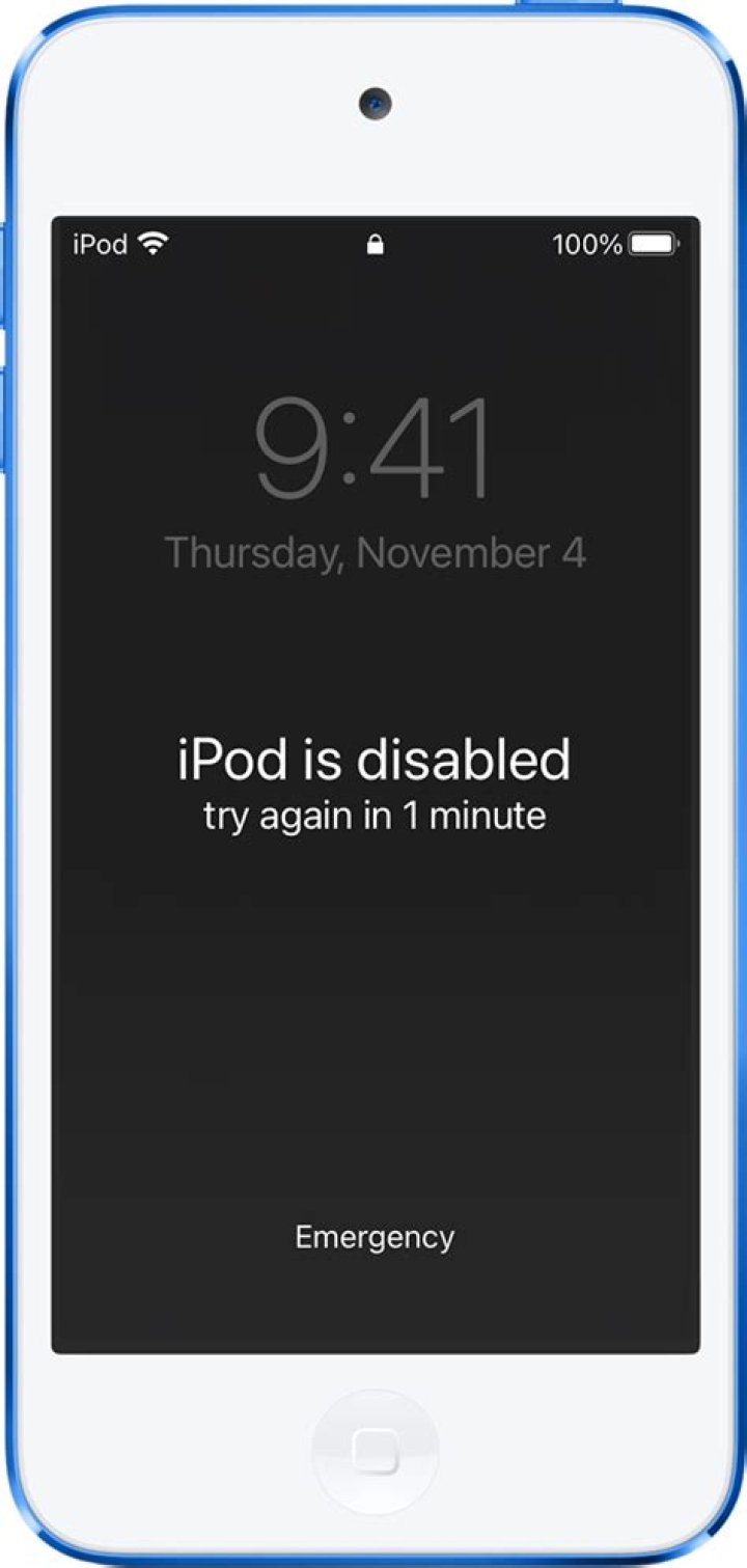【How-to】How do you reset an ipod touch that has been disabled for a long time