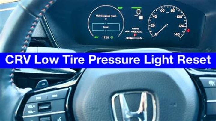 【How-to】How do you turn off the low tire pressure light on a chevy impala