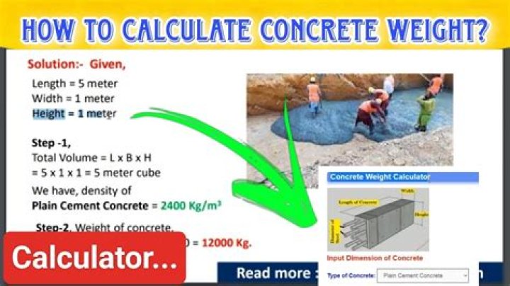 【How-to】How much concrete do i need calculator