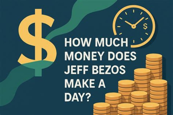 【How-to】How much money does jeff bezos make a day