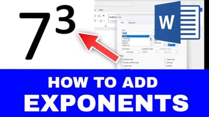 【How-to】How to Add Exponents to Microsoft Word