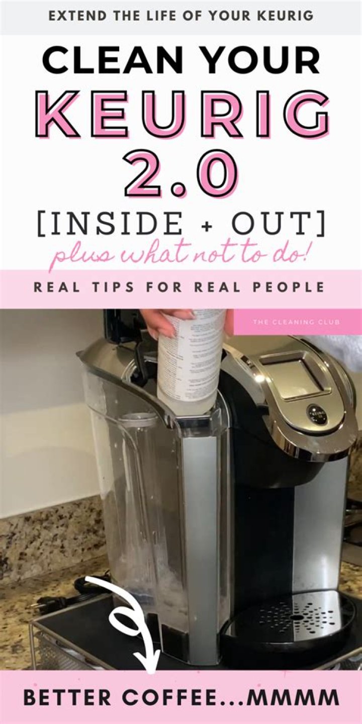 【How-to】How to clean single serve keurig