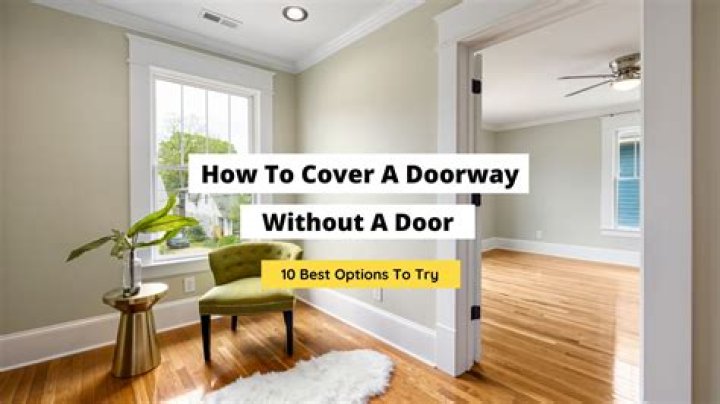 【How-to】How to cover door windows
