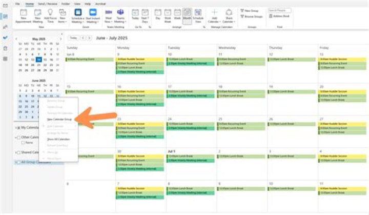 【How-to】How to create a group calendar in outlook