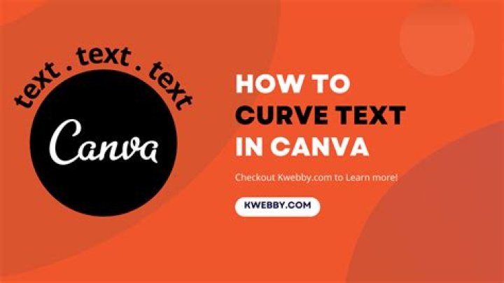 【How-to】How to curve text in canva