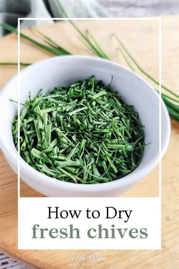 【How-to】How to Dry Chives - Howto.org