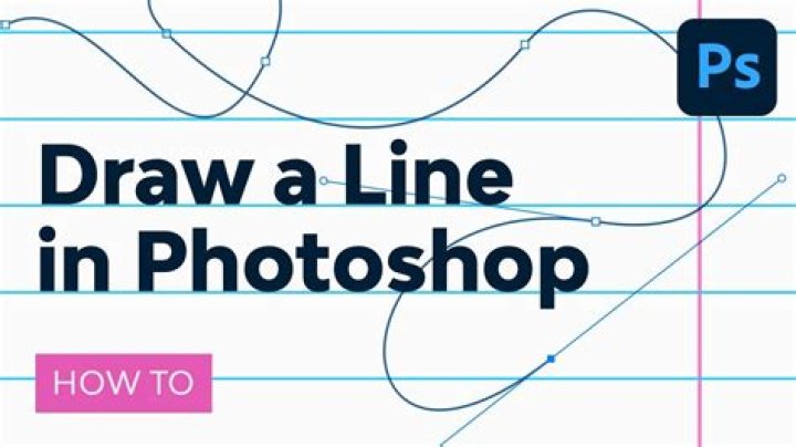 【How-to】How to make a line in photoshop