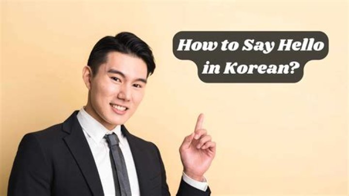 【How-to】How to say hello in korean