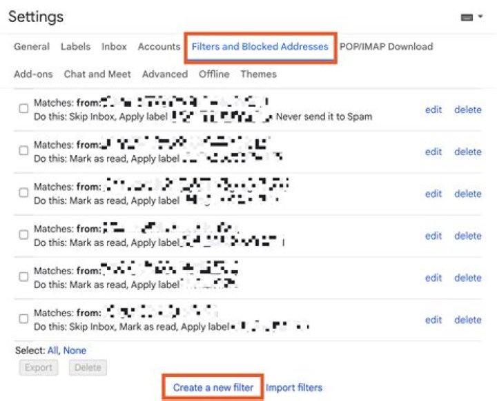 【How-to】How to set up filters in gmail