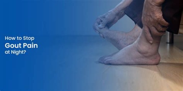 【How-to】How to stop gout pain at night