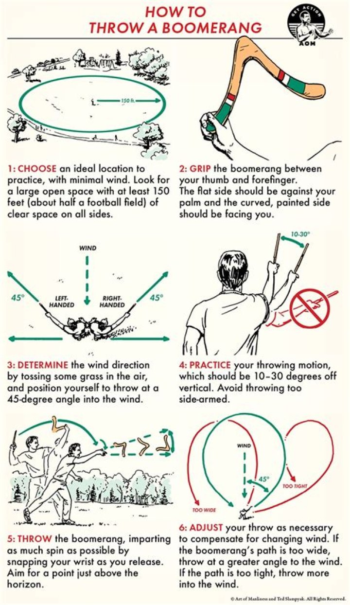 【How-to】How to Throw a Boomerang