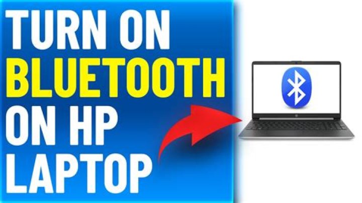 【How-to】How to turn on bluetooth on hp laptop