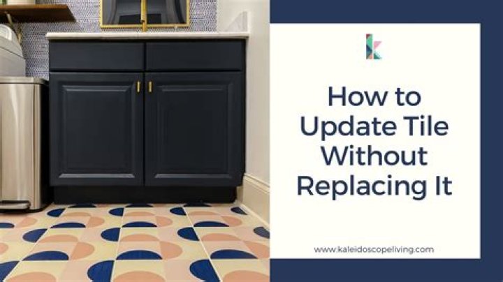 【How-to】How to update kitchen tiles without removing them