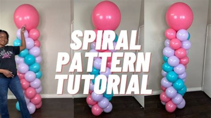 How to Make a Balloon Tower Column Tutorial