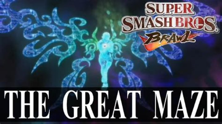 How to make the Great Maze Super Smash Bros Brawl?