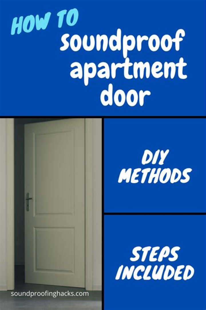 How to Soundproof a Door: Detailed Instructions