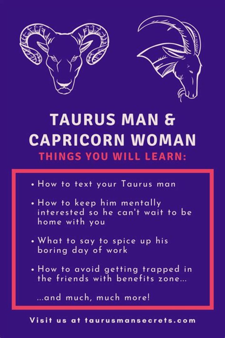 【How-to】Taurus man capricorn woman attraction - Howto.org