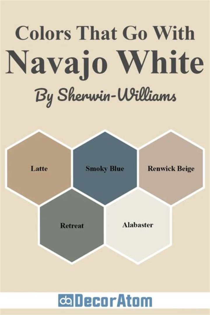 【How-to】What colors compliment navajo white