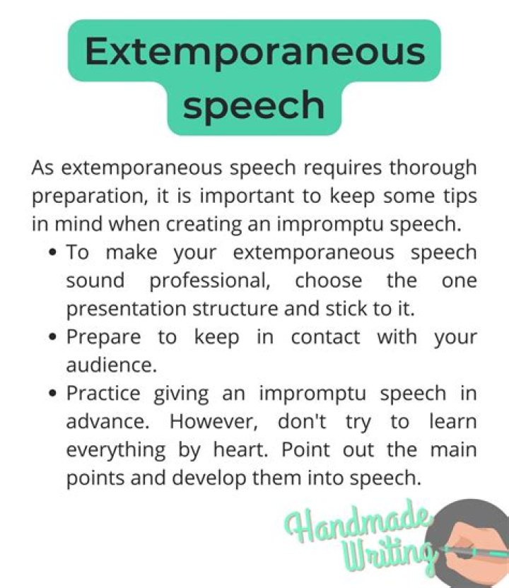 【How-to】What does extemporaneous mean - Howto.org