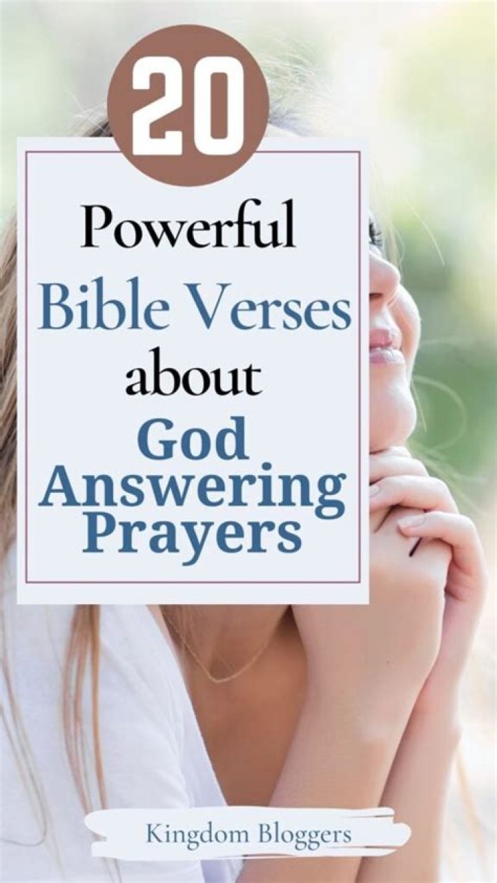 【How-to】What does the bible say about god answering prayer