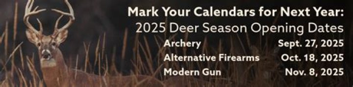 【How-to】When is opening day of deer season