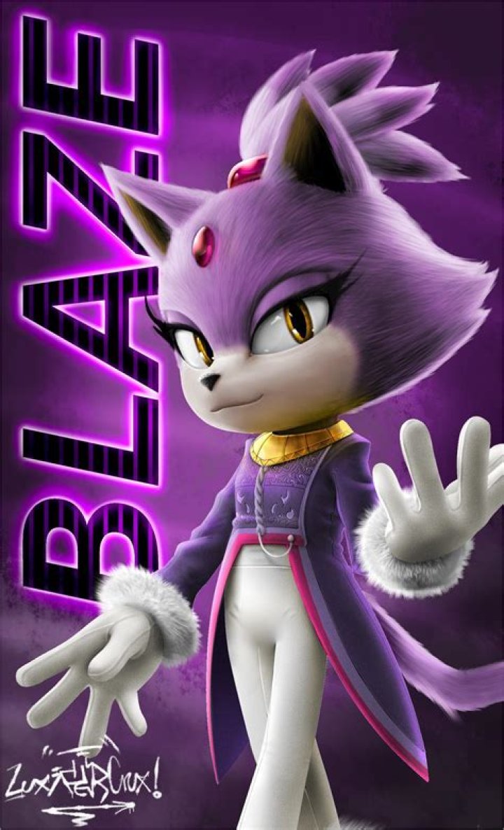 Is blaze slower than Sonic?