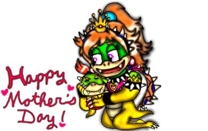 Is peach actually Bowser Jr mom?