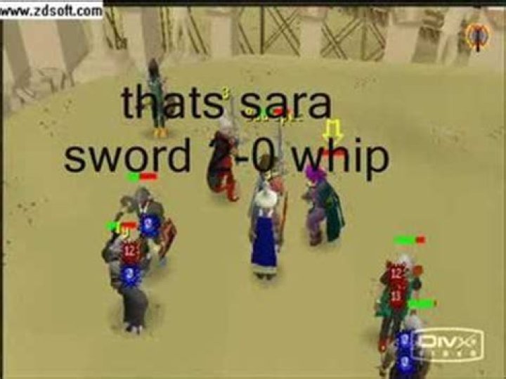 Is Saradomin sword better than whip?