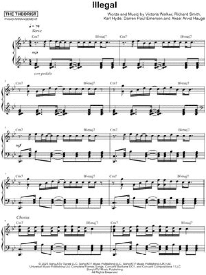 Is sheet music free illegal?