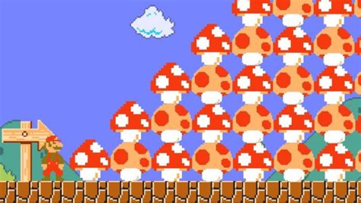 Is the weird mushroom in Mario Maker 2?