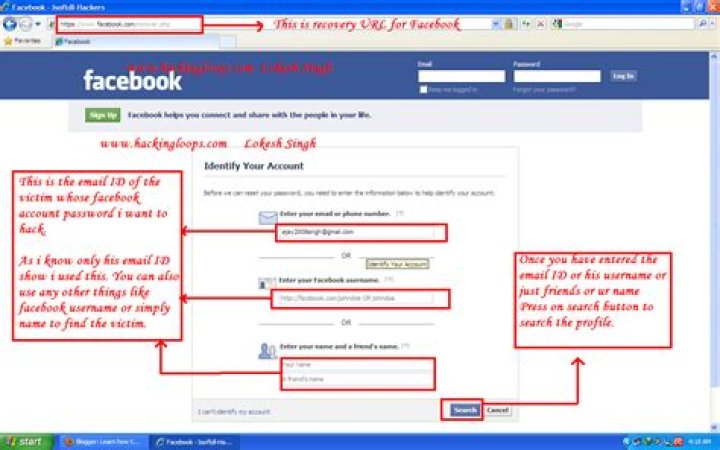 Is there a way to hack your Facebook password?
