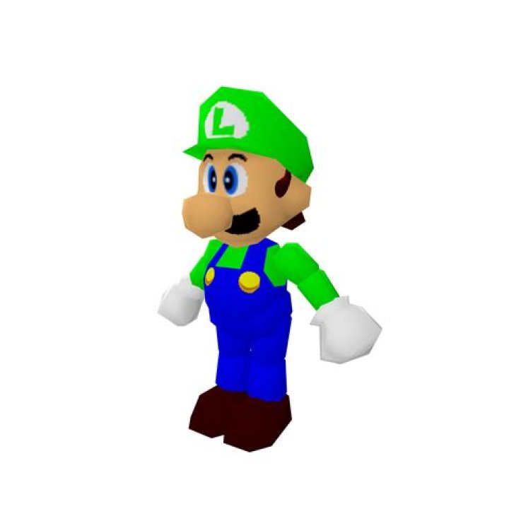 Is there an unlockable Luigi in Super Mario 64?