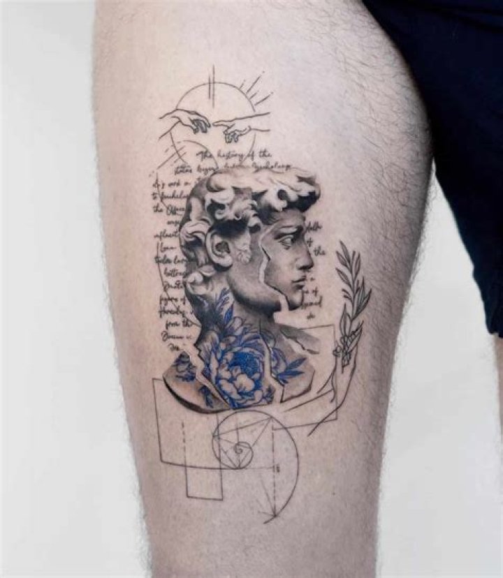 Should thigh tattoos face you?