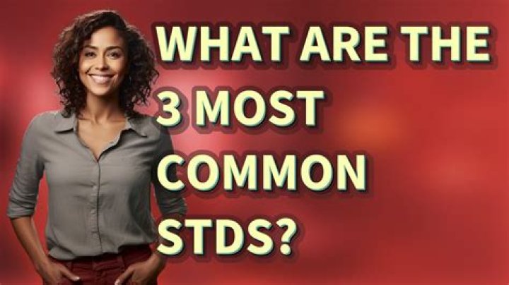 What are the 3 most common STDs?