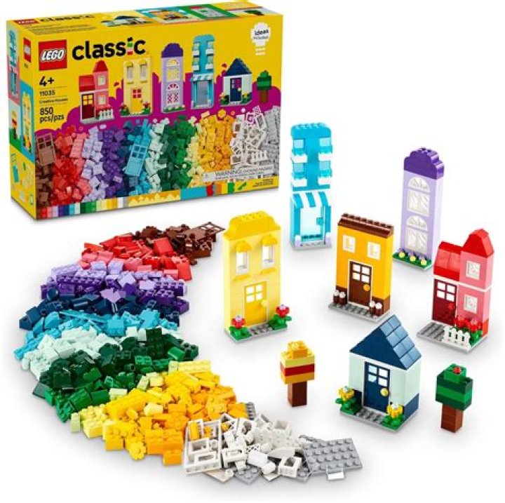 What are the building instructions for Lego Classic Toys?