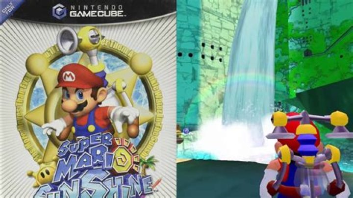 What do you do with the band of light in Super Mario Sunshine?
