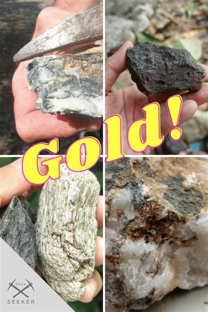 What do you look for to find gold?