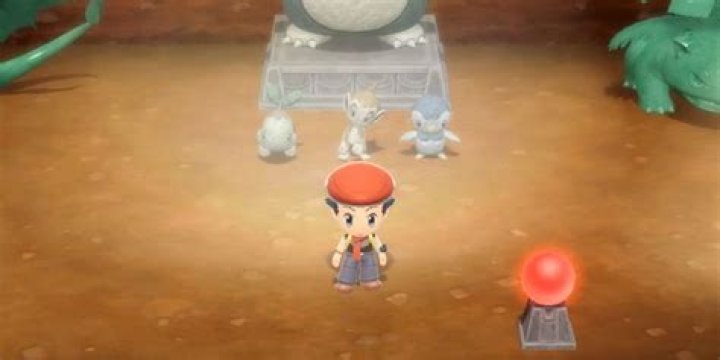 What does a shiny statue do in BDSP?