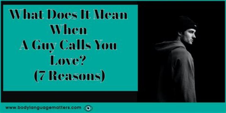 What does it mean when a guy calls you beat?