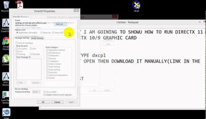 What graphics card can run DirectX 10?