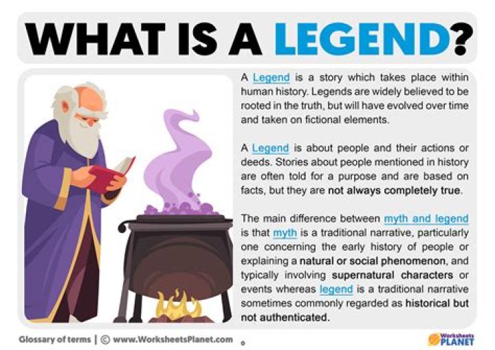 What is a legend story definition?