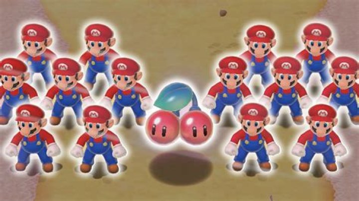What is the maximum amount of double cherry clones in Super Mario 3D World?