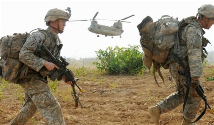 What is the ratio of combat troops to support troops?